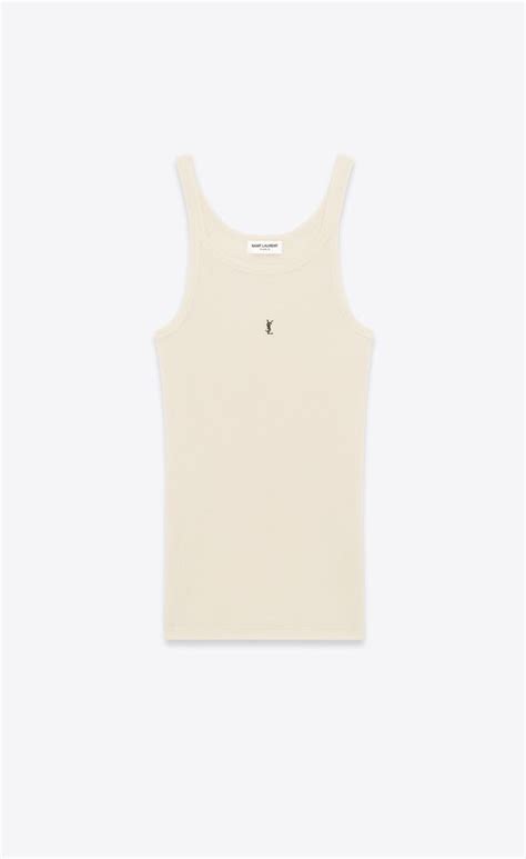 tank top ysl|saint laurent top.